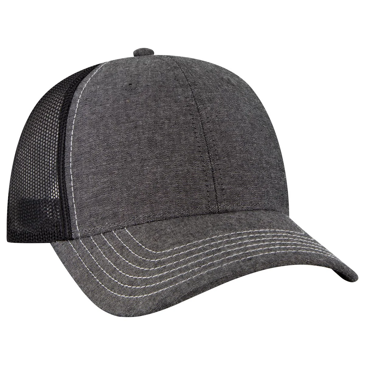 OTTO CAP 6 Panel Low Profile Mesh Back Trucker Hat